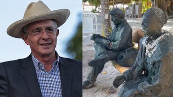 Video: Uribe “dialogó” con dos