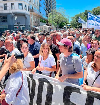 Malena Galmarini y Juan Andreotti