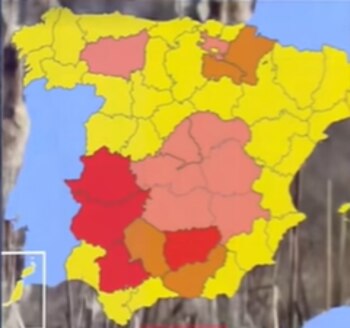 Previsión nivel de polen en