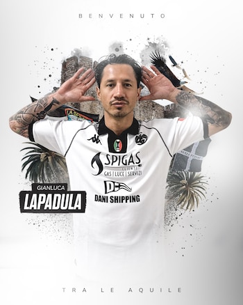 Gianluca Lapadula es nuevo jugador