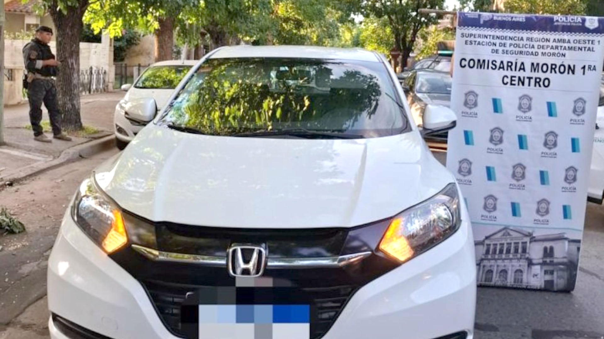 La camioneta del empresario