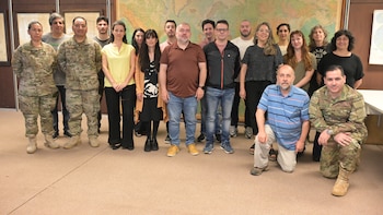 Parte del equipo del Instituto