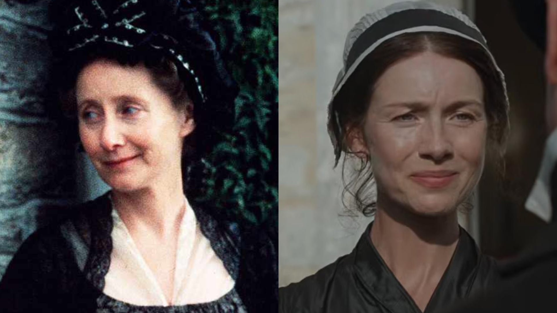 Caitríona Balfe interpreta a la matriarca de la familia Dashwood en la nueva adaptación. Gemma Jones encarnó al personaje hace tres décadas. (Sony Pictures/Universal Pictures)