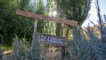 Campo privado en Río Negro usurpado por la comunidad mapuche Cayunao