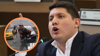 La denuncia del Concejal incluyó la propuesta de un plan de choque - crédito elkinhuertasbogota/Instagram