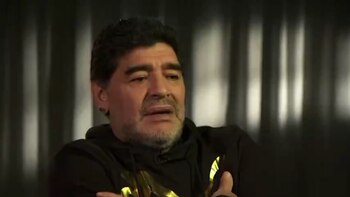 Diego Maradona murió el 25