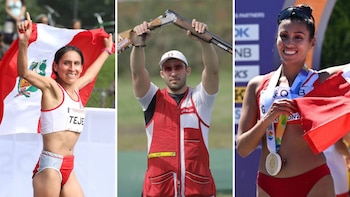 Los abanderados de Perú en