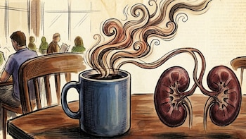 Qué ocurre en los riñones cuando se consume café todos los días