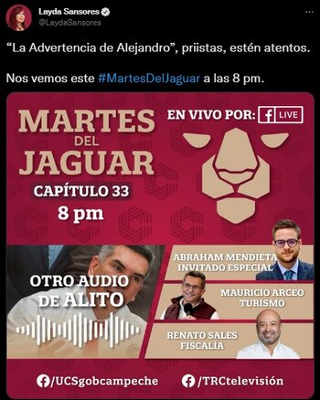 En el "Martes de Jaguar"