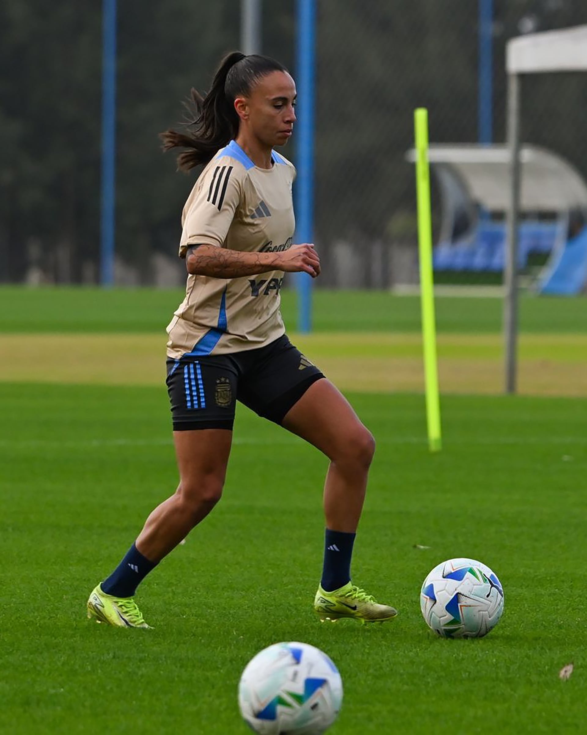 Soriano será una de las cartas que Portanova tendrá en ataque (Instagram)