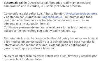 La familia de Greeicy Rendón