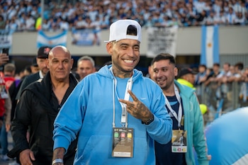 Los famosos despidieron a Lionel Messi en el estadio Monumental