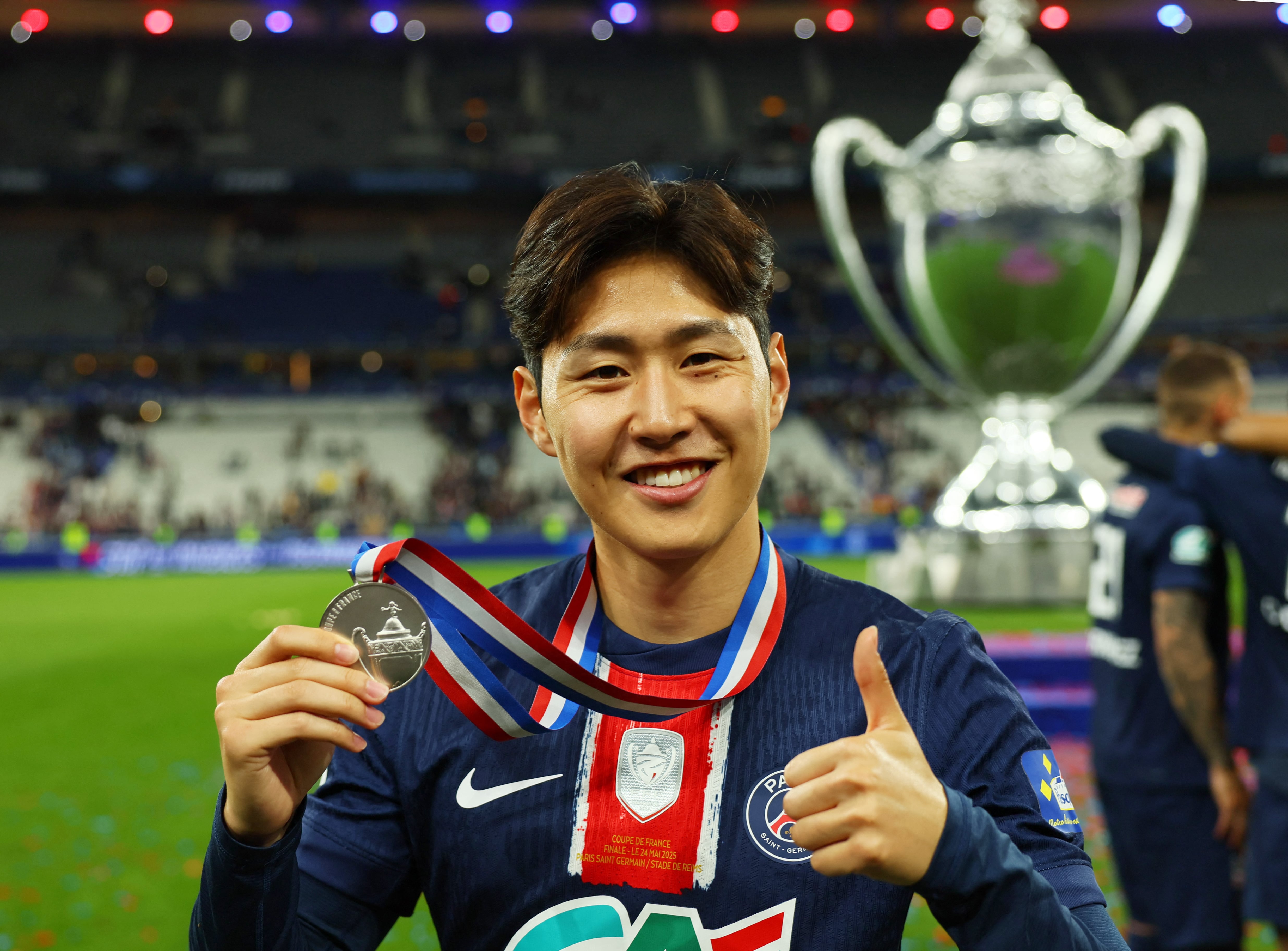 El futbolista Kang-In Lee (REUTERS/Denis Balibouse)