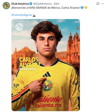 El español llega con muchas expectativas a México. @ClubAmerica