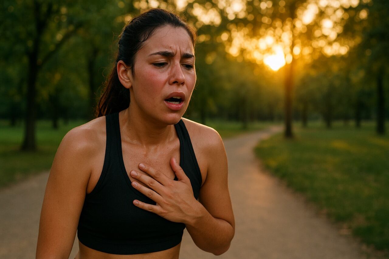 Mayo Clinic identifica el ejercicio intenso como una causa frecuente de dificultad para respirar en personas sanas (Imagen Ilustrativa Infobae)