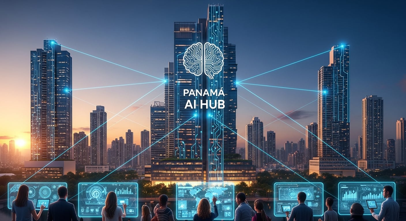 Panamá busca desarrollar su rol como centro de inteligencia artificial en América Latina. (Imagen Ilustrativa Infobae)