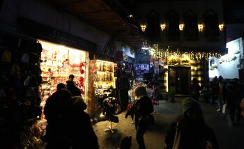 Las calles de Siria. EFE/EPA/YOUSSEF