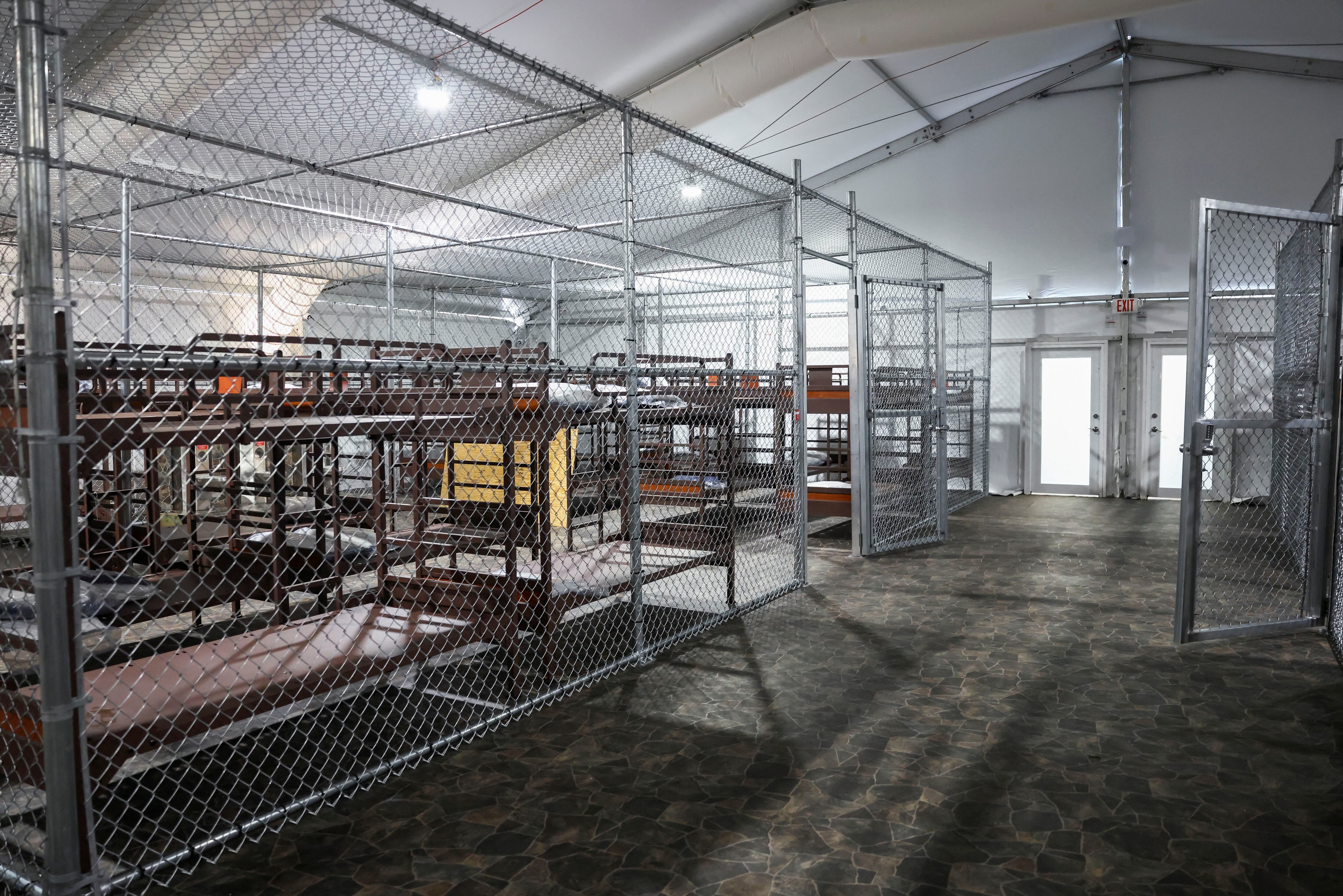 Centro de detención temporal para migrantes conocido informalmente como