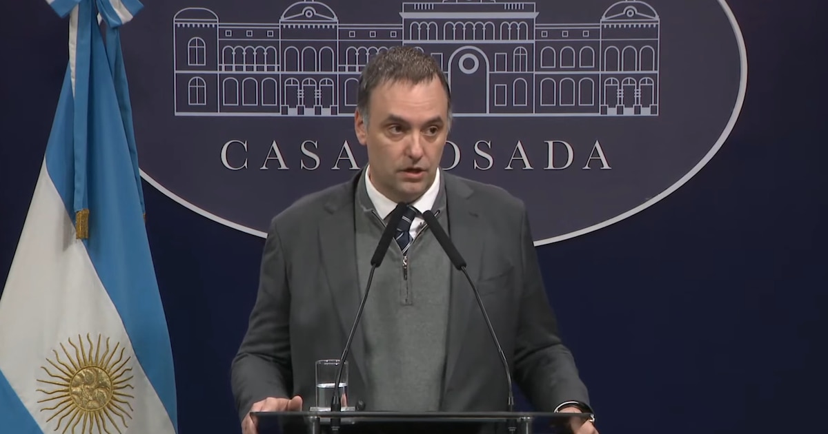Manuel Adorni: “Jamás voy a renunciar, jamás voy a ceder ante las presiones”