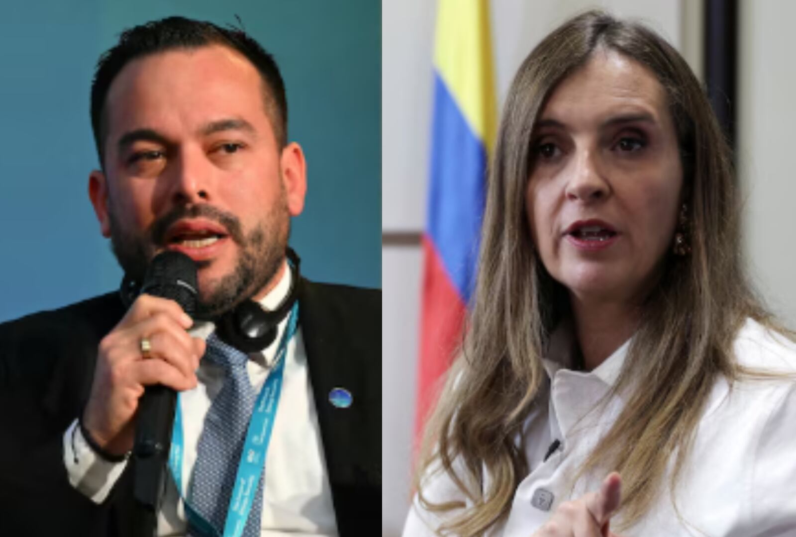 El ministro Edwin Palma Egea señaló a la congresista Paloma Valencia de atribuir erróneamente problemáticas en el sector energético colombiano al Gobierno de Gustavo Petro. Afirmó que la situación que enfrenta el país data de varios años - crédito Reuters y Luisa González/Reuters