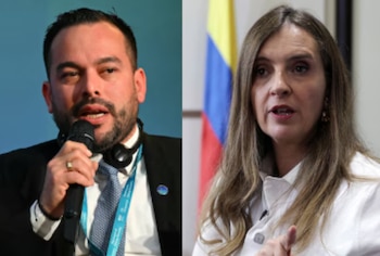 El ministro Edwin Palma Egea señaló a la congresista Paloma Valencia de atribuir erróneamente problemáticas en el sector energético colombiano al Gobierno de Gustavo Petro. Afirmó que la situación que enfrenta el país data de varios años - crédito Reuters y Luisa González/Reuters
