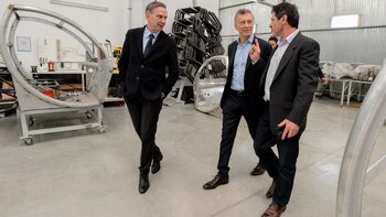 Macri y Pichetto en una