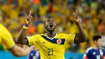 Jackson Martinez defended James Rodriguez