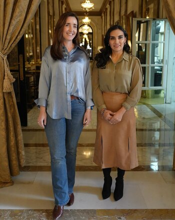 La vicepresidenta de Ecuador, Verónica