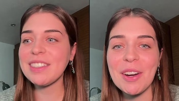 La mujer comentó que una