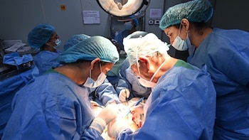 La paciente fue trasladada desde Cusco tras detectarse una tumoración pancreática mediante estudios radiológicos y tomografías con contraste - Créditos: INSN Breña.