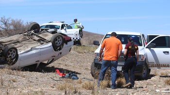 Un migrante muerto y varios