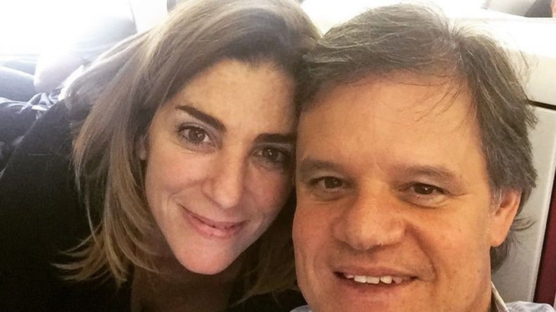 Pérez Volpin junto a Enrique Sacco, su última pareja