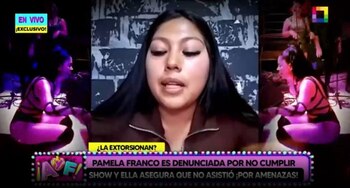 Pamela Franco habría mentido sobre