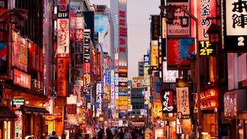 Centro de Tokio, en Japón (Adobe Stock).