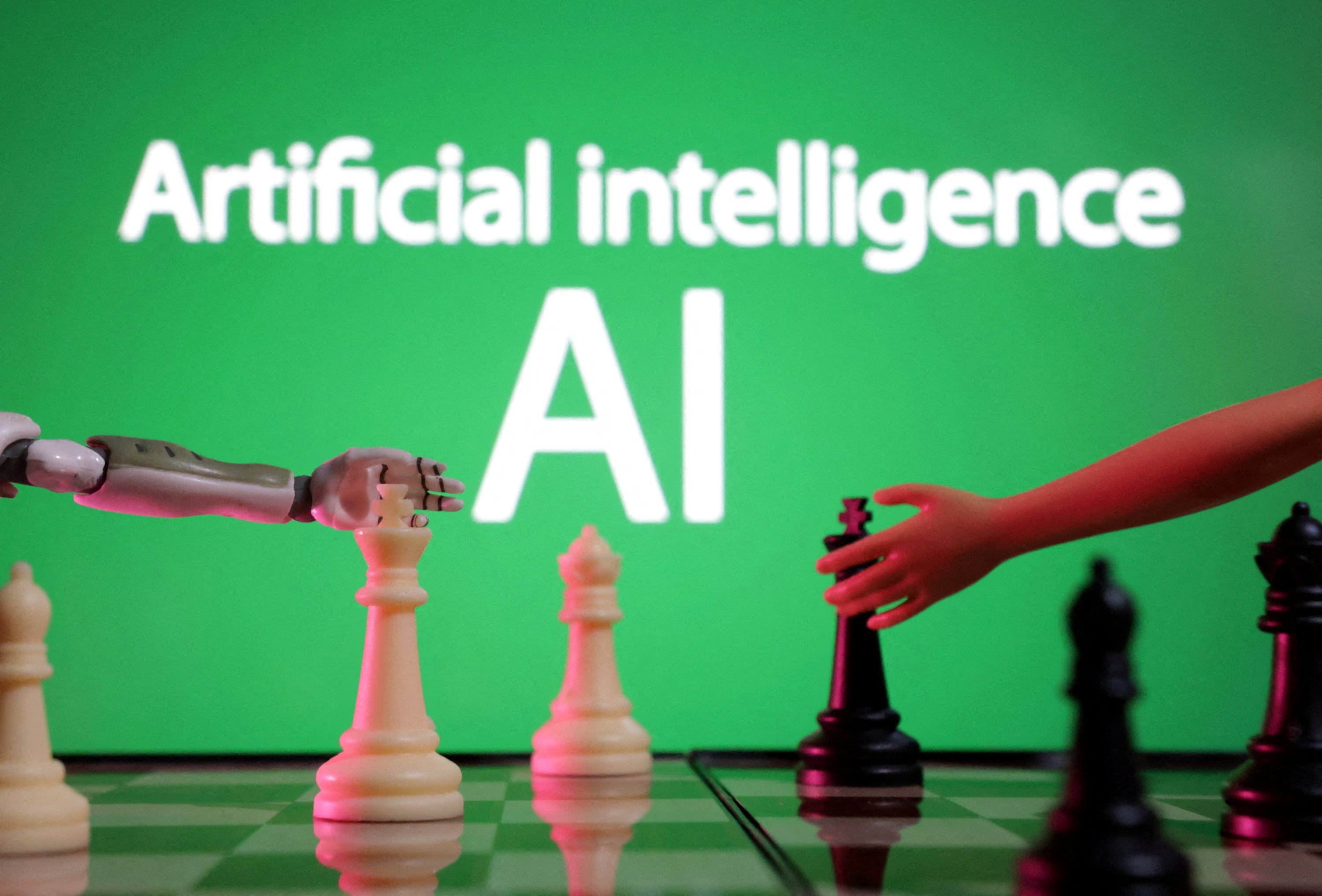 Una moratoria de cuatro años frena la venta y fabricación de juguetes equipados con chatbots, ante la preocupación por el impacto de esa tecnología en el desarrollo infantil (REUTERS/Dado Ruvic/Illustration/File Photo)