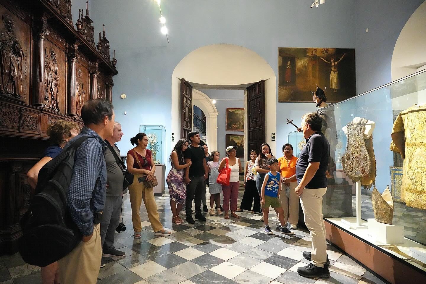 Reliquias del papa León XIV, Juan Pablo II y Francisco revelan el legado espiritual y político del Vaticano en la Catedral de Lima. (Museo de la Catedral de Lima)