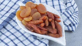 Los damascos disecados también aportan