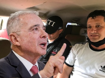Exintegrante de las AUC, que denunció presiones de un fiscal para declarar contra Álvaro Uribe, fue citado como testigo por la masacre de El Aro - crédito CTI/Colprensa