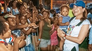 La alcaldesa Carolina Mejía encabezó