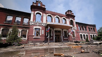 Ucrania niega el ataque sobre el centro educativo de Lugansk y enmarca sus objetivos a instalaciones militares