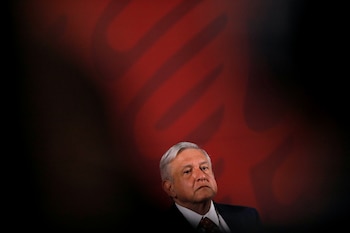 AMLO volvió a mostrar renuencia