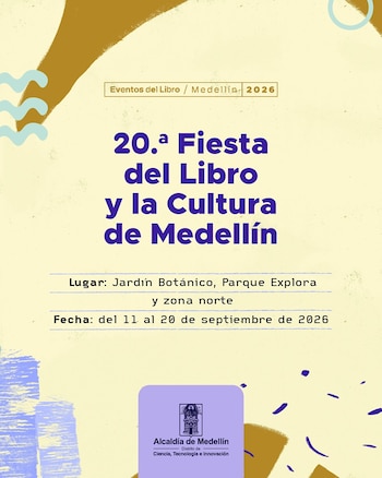 La Fiesta del Libro y la Cultura de Medellín es uno de los principales encuentros literarios y culturales de Colombia, donde escritores, lectores y artistas se reúnen para celebrar los libros y la cultura - crédito fiestadellibroylacultura.com