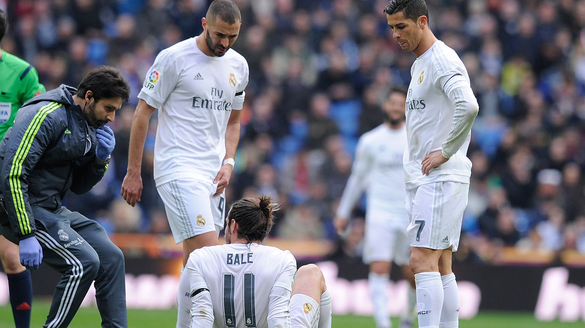 Cristiano y Benzema fueron compañeros en el Real Madrid (Photo by Denis Doyle/Getty Images)