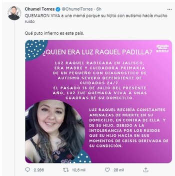 A través de su cuenta