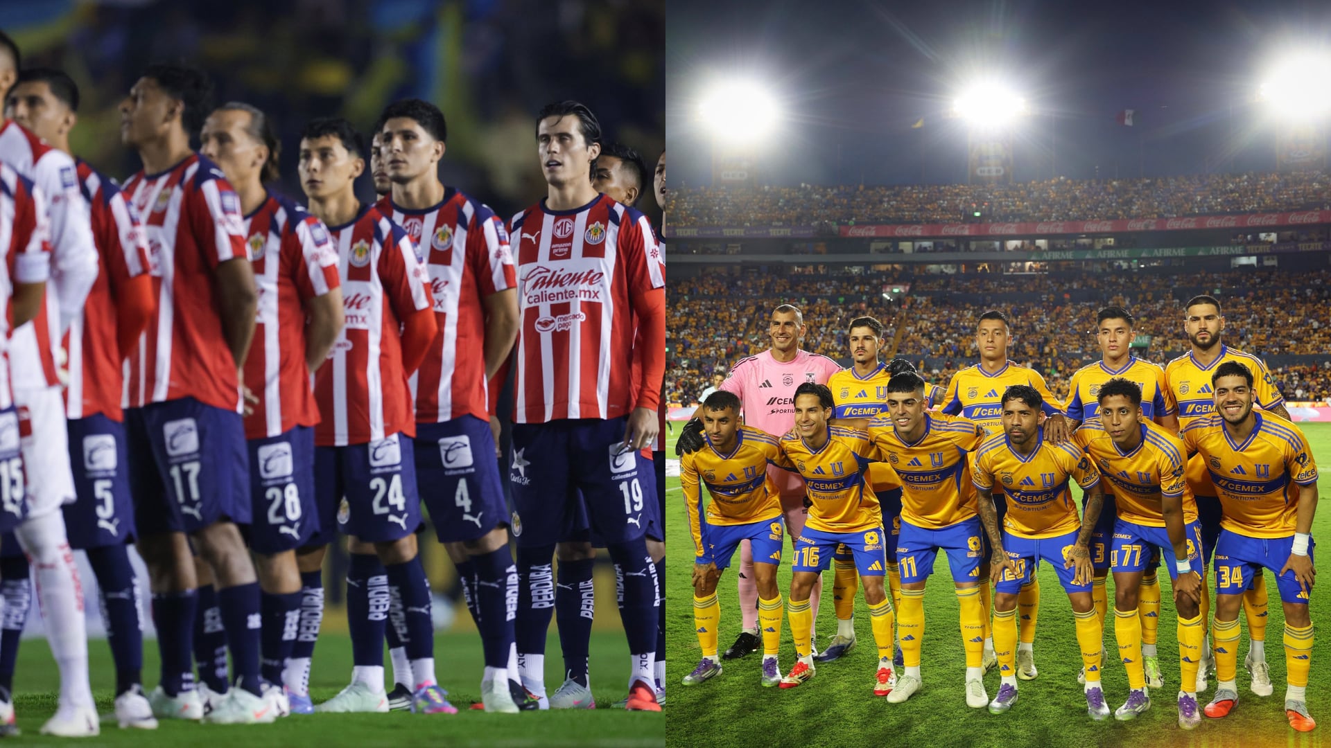 Chivas perdería a tres jugadores clave para el duelo frente a Tigres