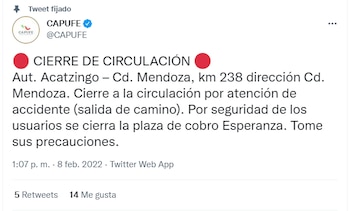 Un segundo accidente se registró