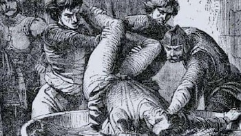 La imagen de su muerte