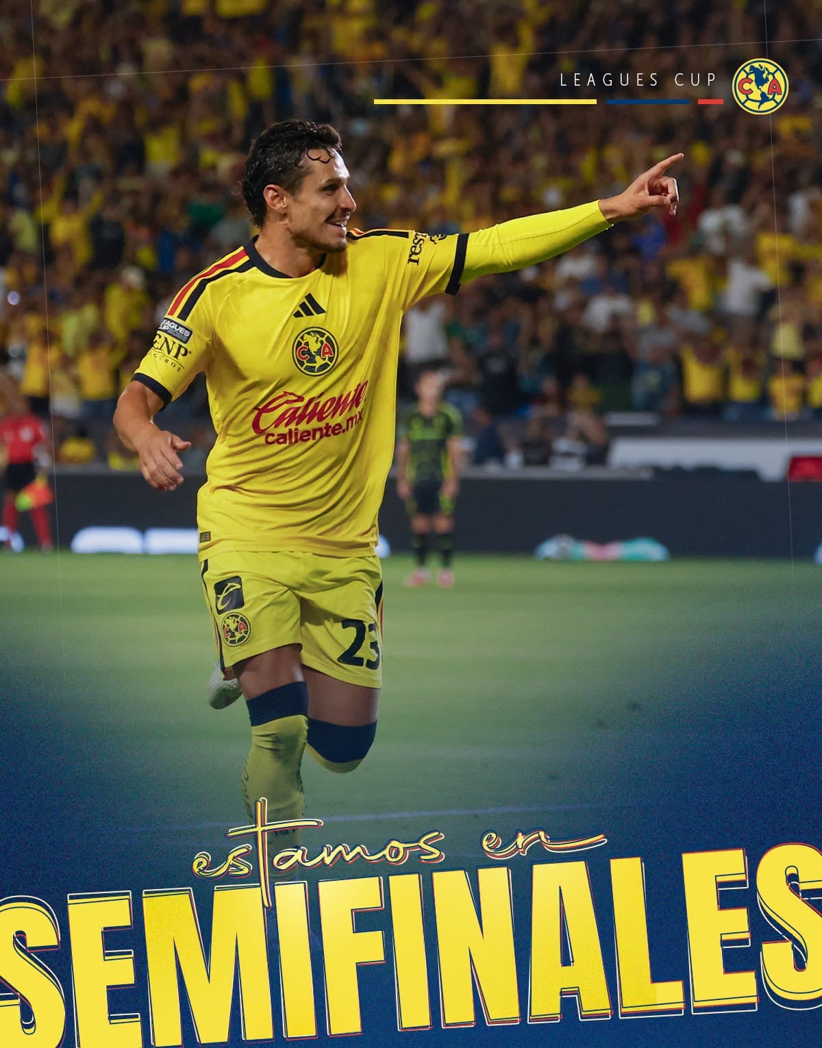 Las Águilas avanzaron a semifinales de la Leagues Cup (Club América/FB)