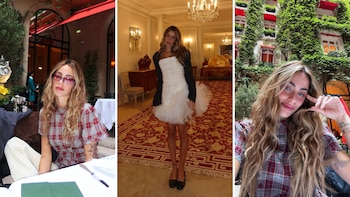 El álbum parisino de Tini Stoessel: jet privado, el Louvre y un vestido blanco que encendió rumores de despedida de soltera