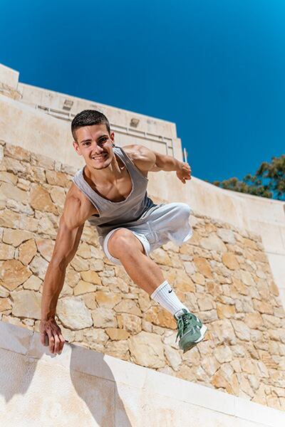 Guinness World Records reconoce los cuatro récords mundiales de Rubén en parkour inclusivo y accesible (Créditos: Guinness World Records)